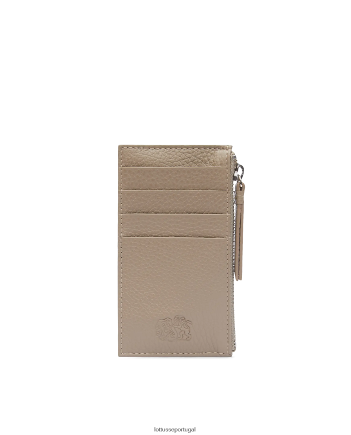 ponto Lottusse coleção carteira lux grão bezerro natural 86F22T458 acessórios