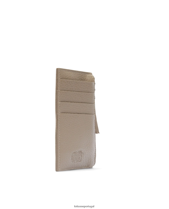 ponto Lottusse coleção carteira lux grão bezerro natural 86F22T458 acessórios