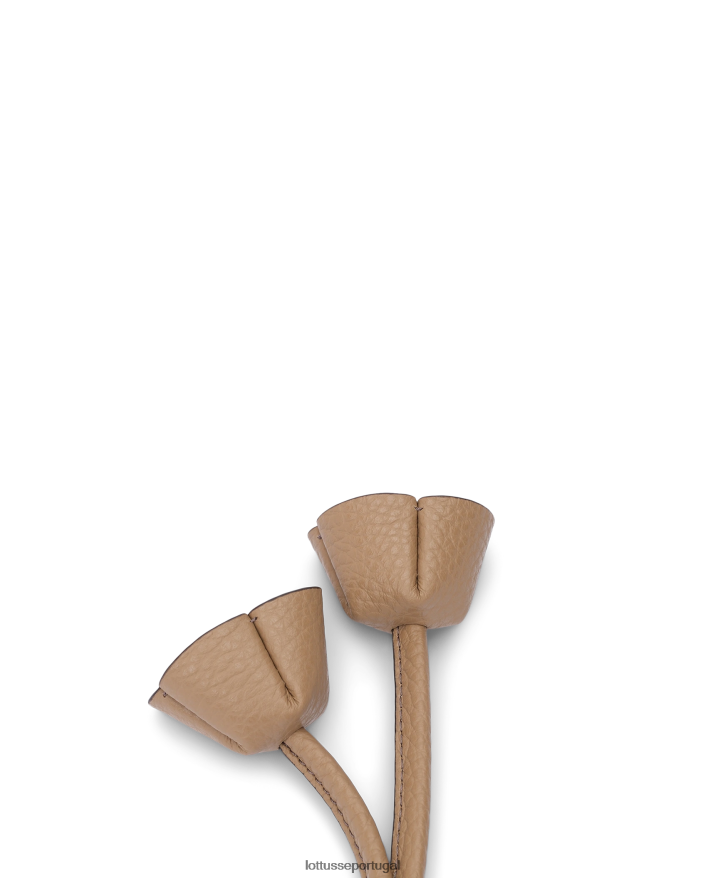 ponto Lottusse coleção charme de bezerro de grão talaia natural 86F22T421 acessórios