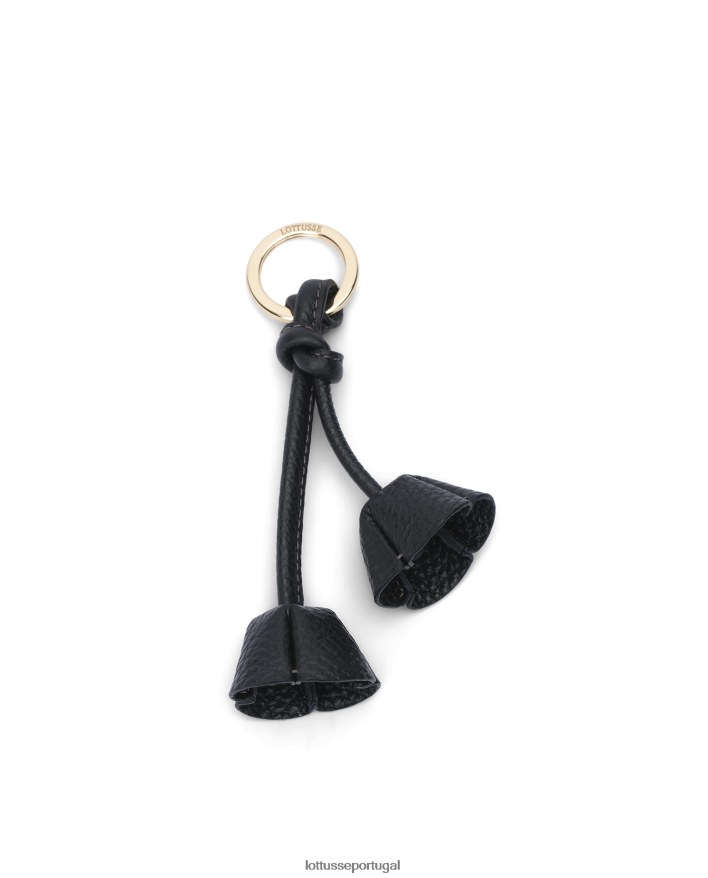 ponto Lottusse coleção charme de bezerro de grão talaia preto 86F22T422 acessórios