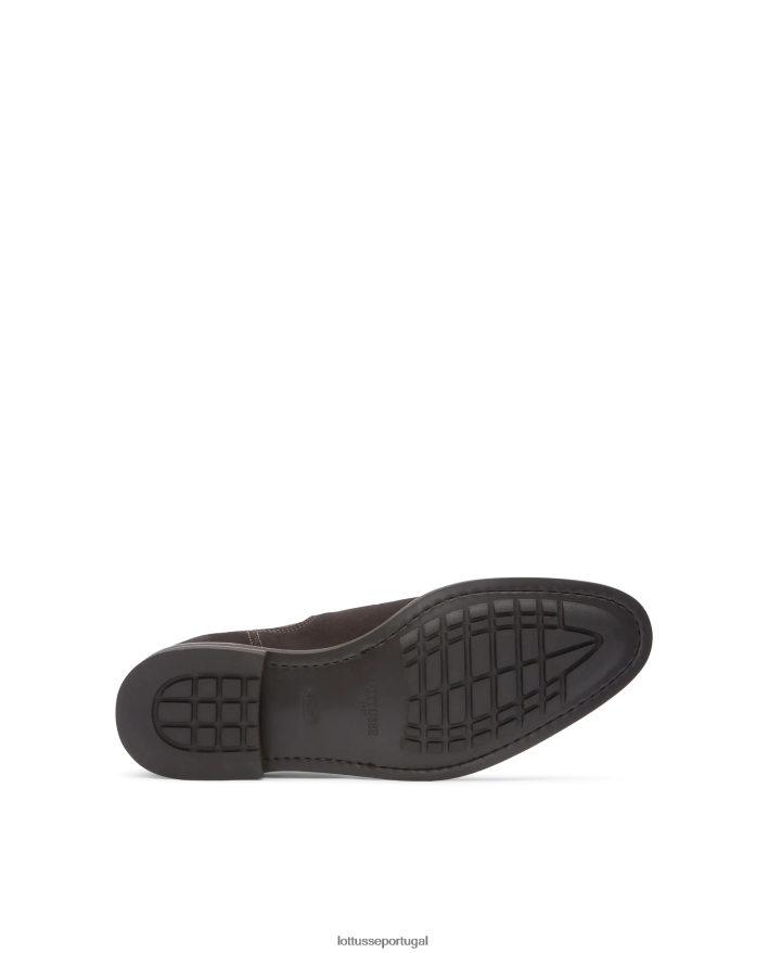 ponto Lottusse homens botas de camurça holborn café 86F22T18 calçados