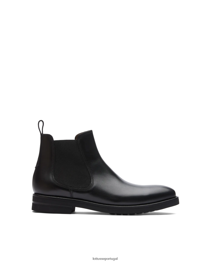 ponto Lottusse homens holborn botas de cano curto preto 86F22T17 calçados