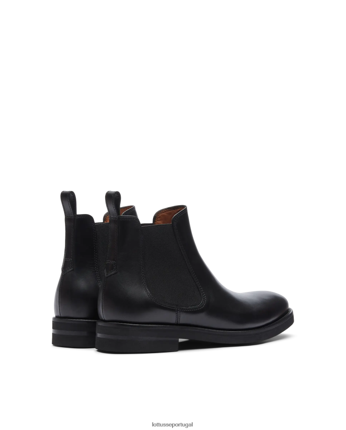 ponto Lottusse homens holborn botas de cano curto preto 86F22T17 calçados