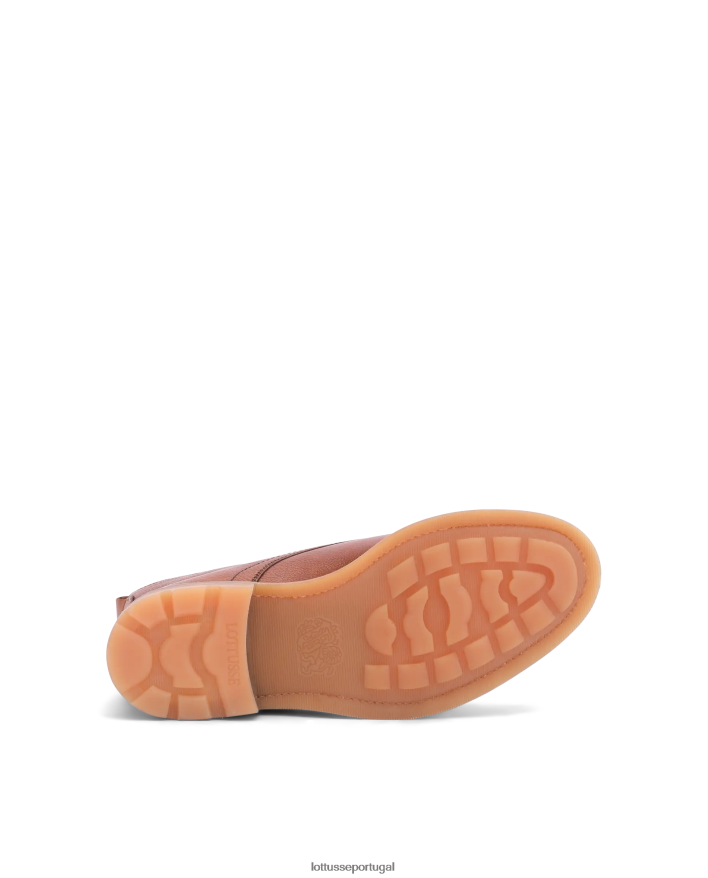 ponto Lottusse homens botas de renda bonaire marrom 86F22T132 calçados