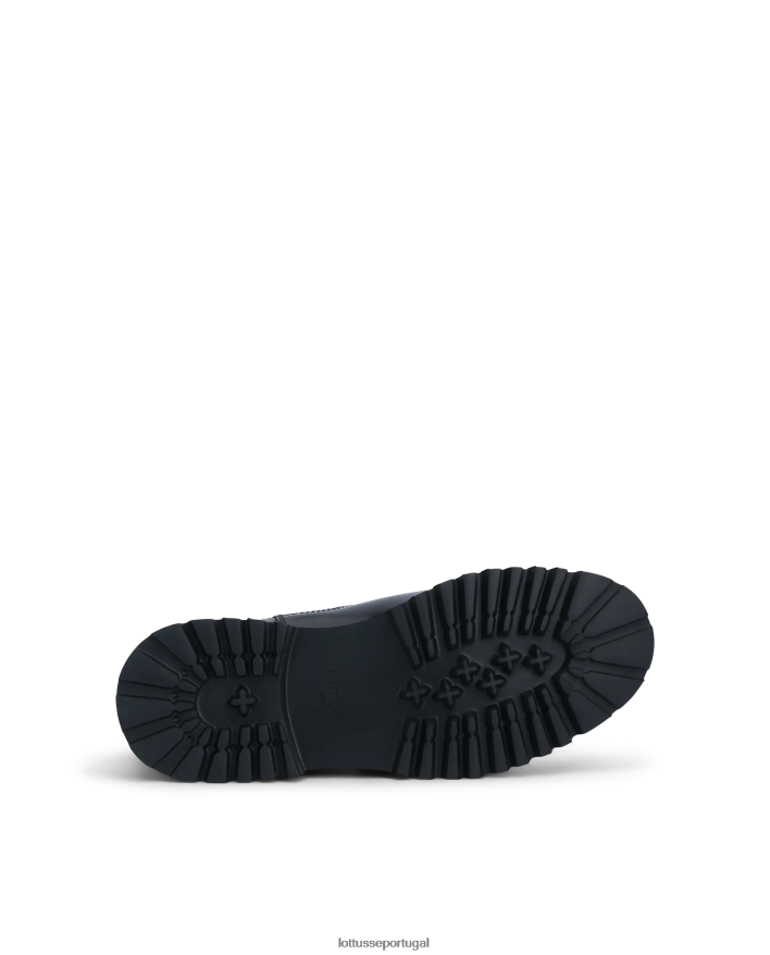 ponto Lottusse homens covent bezerro botas elásticas preto 86F22T174 calçados