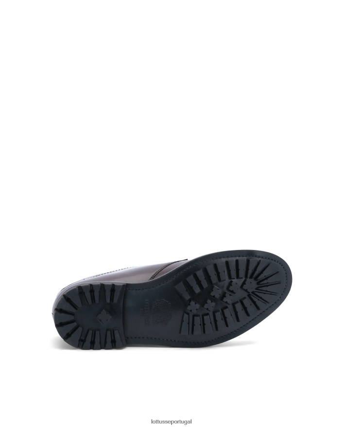 ponto Lottusse homens Bota Walton Crust com cano curto e anilina café 86F22T130 calçados