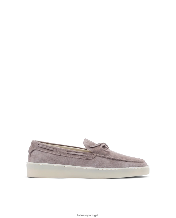 ponto Lottusse homens mocassins de camurça fornells roxo 86F22T72 calçados