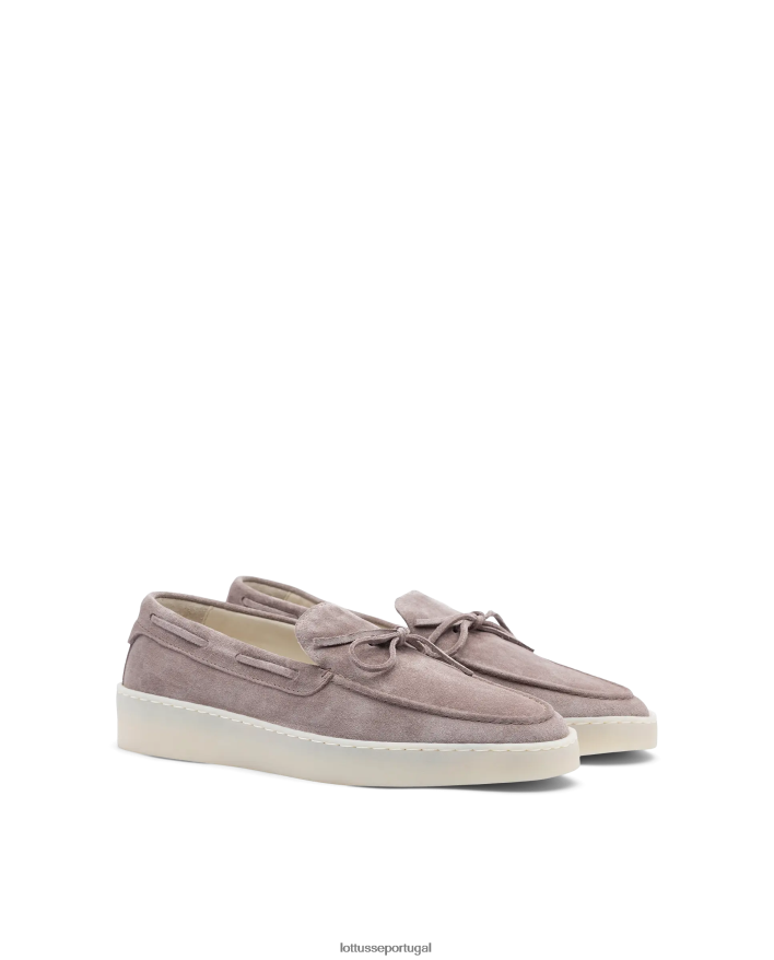 ponto Lottusse homens mocassins de camurça fornells roxo 86F22T72 calçados
