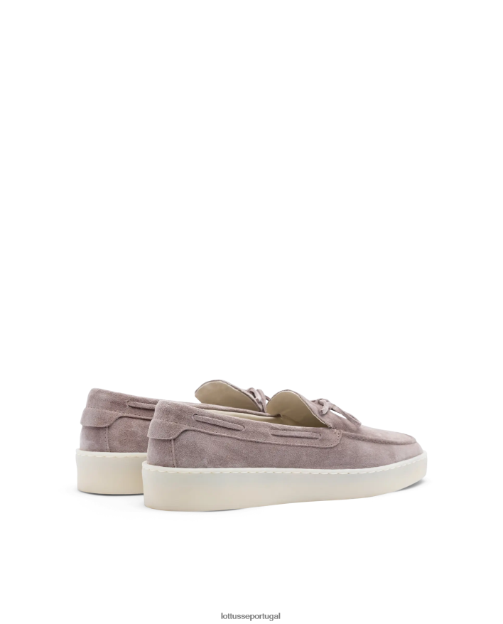 ponto Lottusse homens mocassins de camurça fornells roxo 86F22T72 calçados