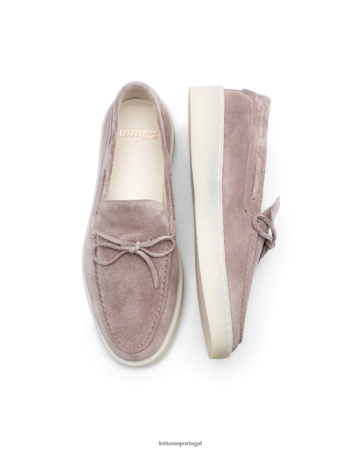 ponto Lottusse homens mocassins de camurça fornells roxo 86F22T72 calçados