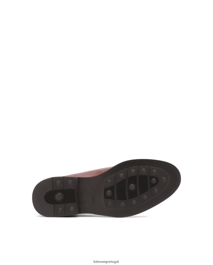 ponto Lottusse homens mocassins derby de bezerro brilhante baltimore café 86F22T162 calçados