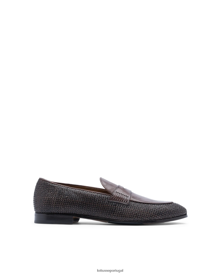 ponto Lottusse homens mocassins verona mesh canguro café 86F22T96 calçados