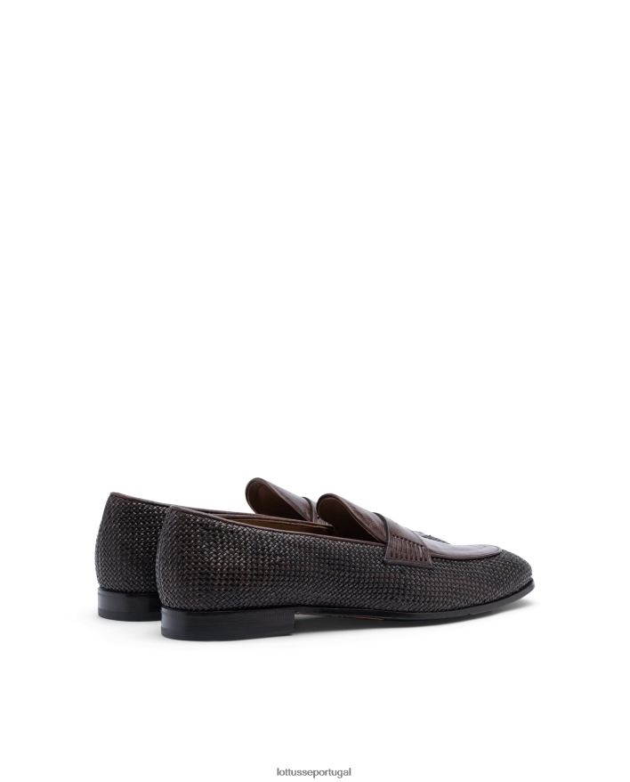 ponto Lottusse homens mocassins verona mesh canguro café 86F22T96 calçados