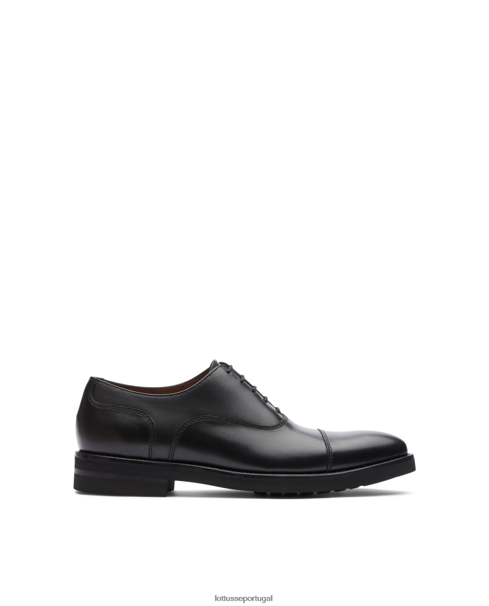 ponto Lottusse homens holborn escovar panturrilha oxford preto 86F22T15 calçados