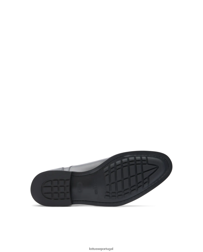 ponto Lottusse homens holborn escovar panturrilha oxford preto 86F22T15 calçados