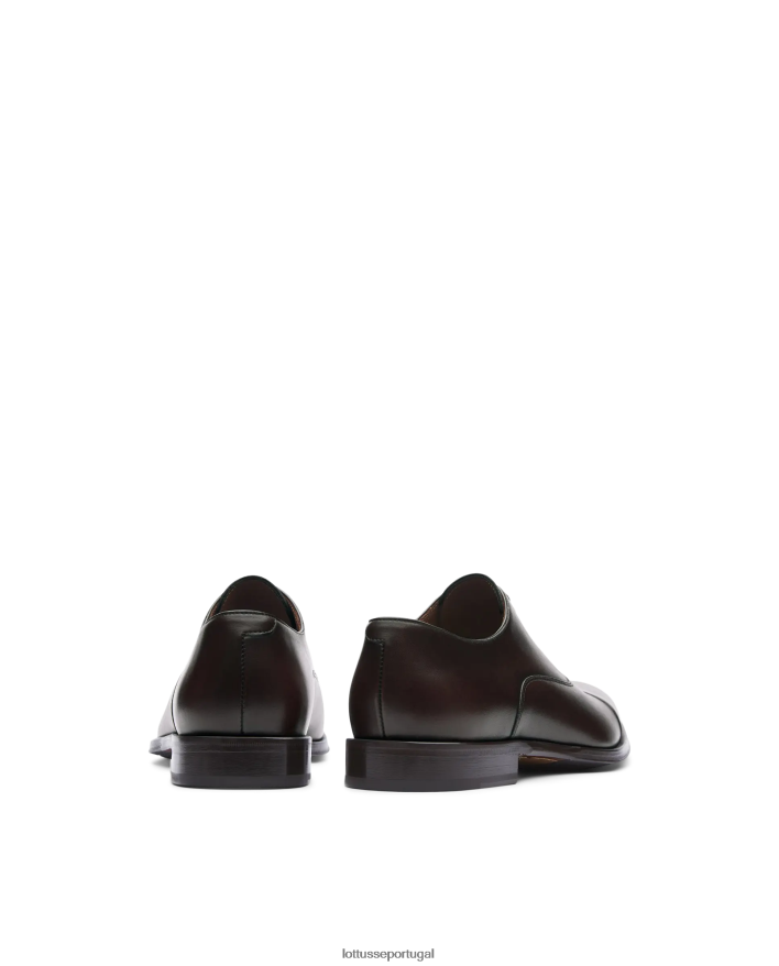 ponto Lottusse homens lenox escovar bezerro oxford café 86F22T9 calçados