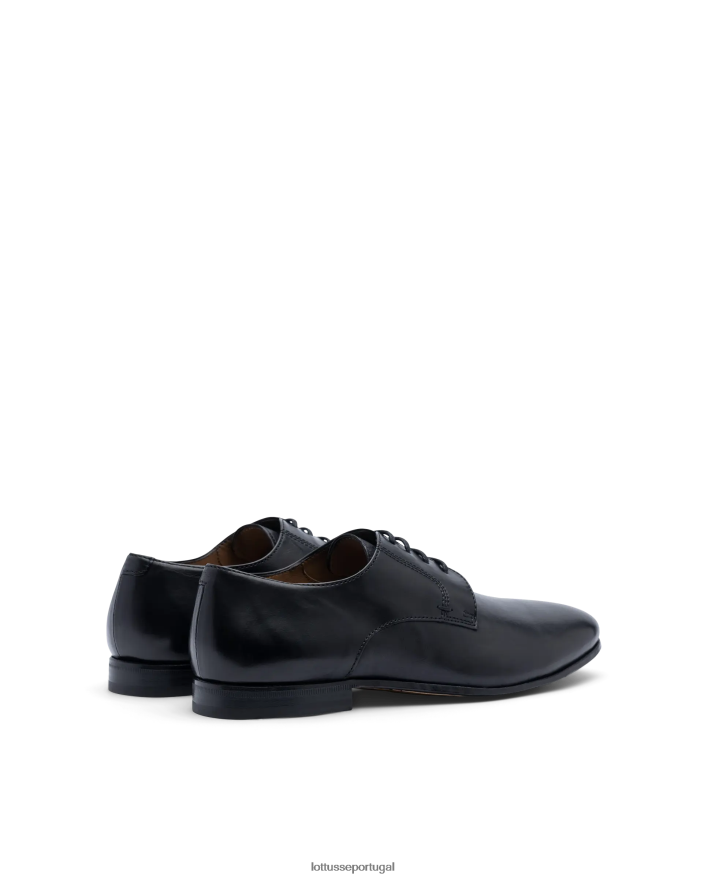 ponto Lottusse homens verona escovar bezerro oxford preto 86F22T89 calçados