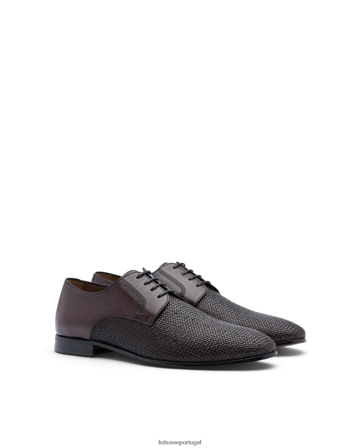 ponto Lottusse homens verona malha canguro oxford café 86F22T97 calçados