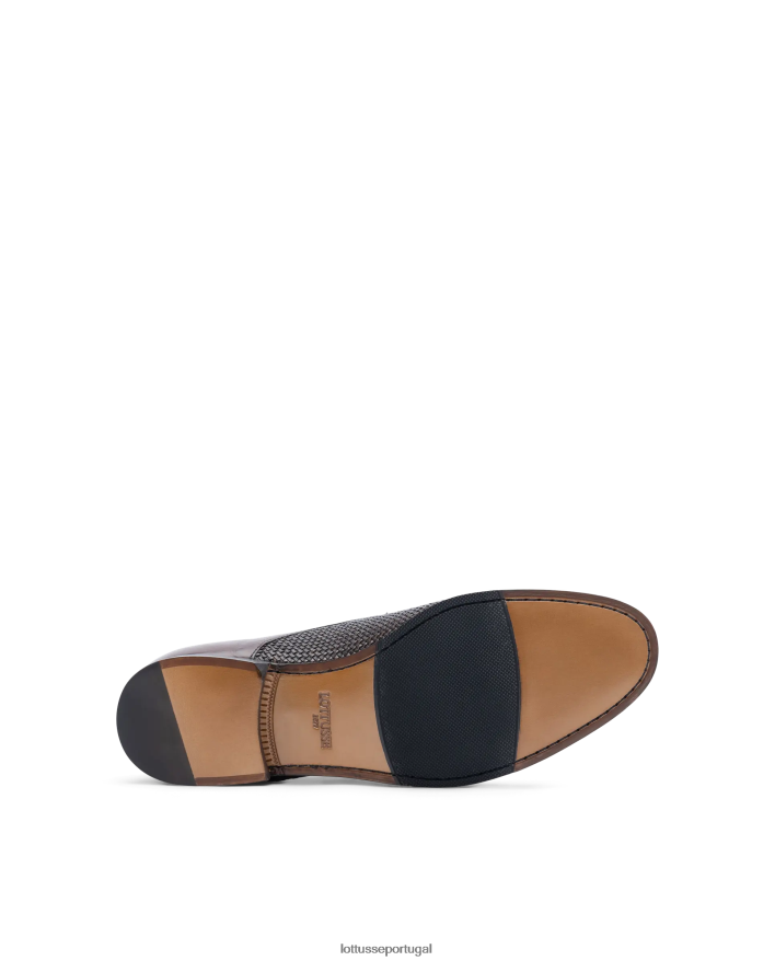 ponto Lottusse homens verona malha canguro oxford café 86F22T97 calçados