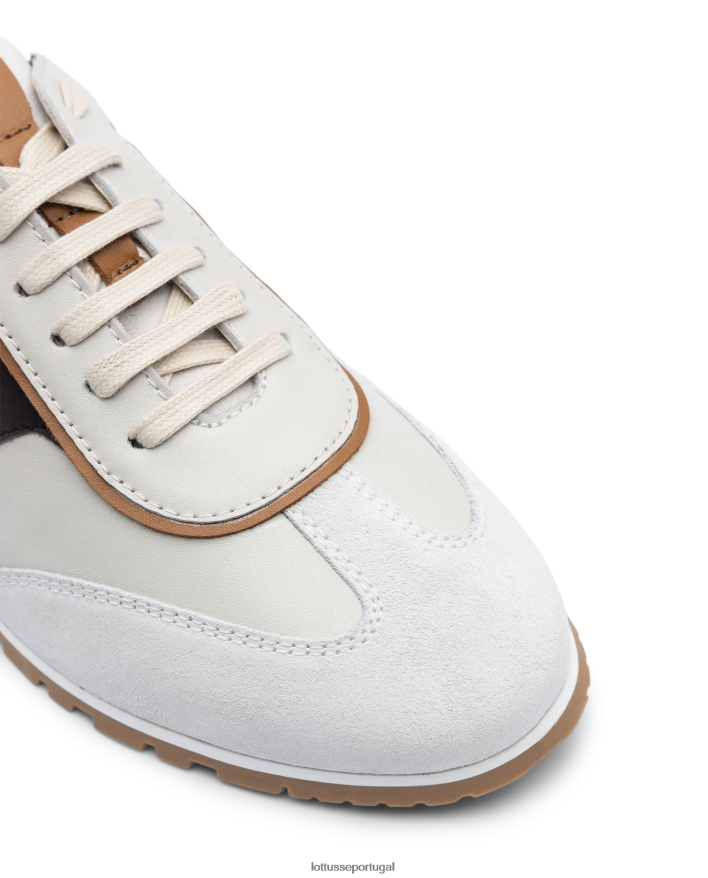 ponto Lottusse homens tênis de camurça mancor multicolorido 86F22T127 calçados