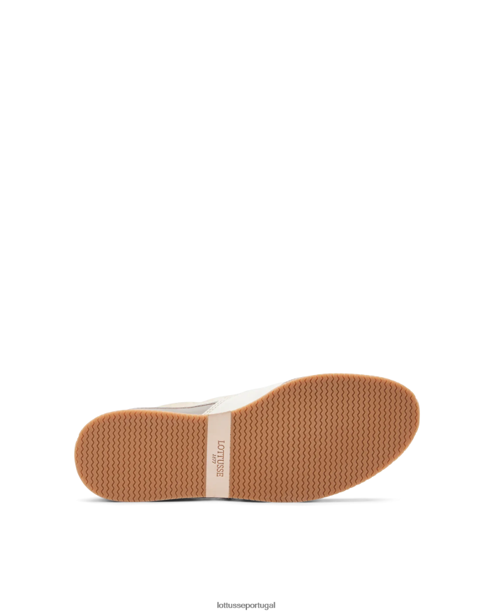 ponto Lottusse homens tênis mancor soft bezerro cinza 86F22T115 calçados