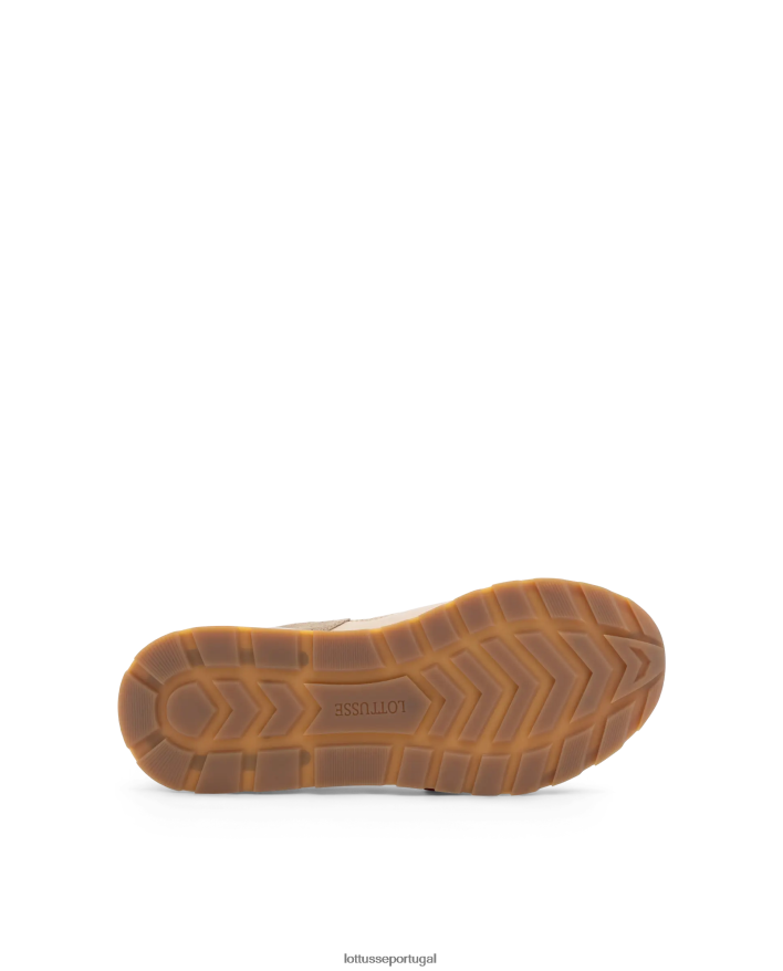 ponto Lottusse homens tênis osaka multicolorido de panturrilha macia natural 86F22T120 calçados