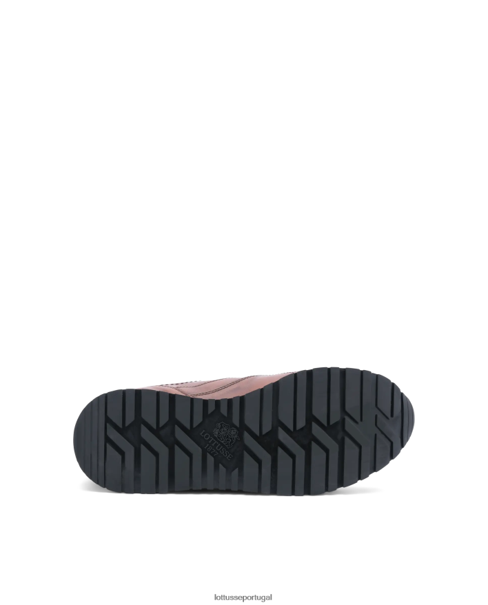ponto Lottusse homens tokyo tênis brush off bezerro marrom 86F22T188 calçados