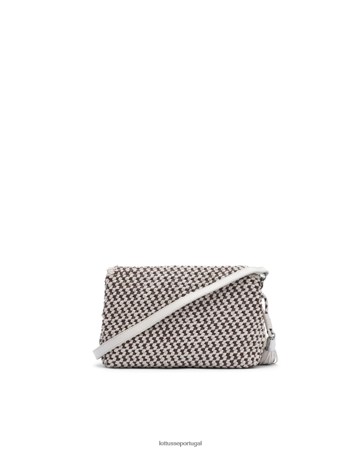 ponto Lottusse mulheres bolsa com alça superior macia de cordeiro merino noodbag multicolorido 86F22T356 acessórios