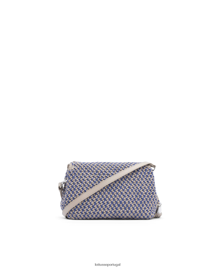 ponto Lottusse mulheres bolsa com alça superior macia de cordeiro merino noodbag multicolorido 86F22T357 acessórios