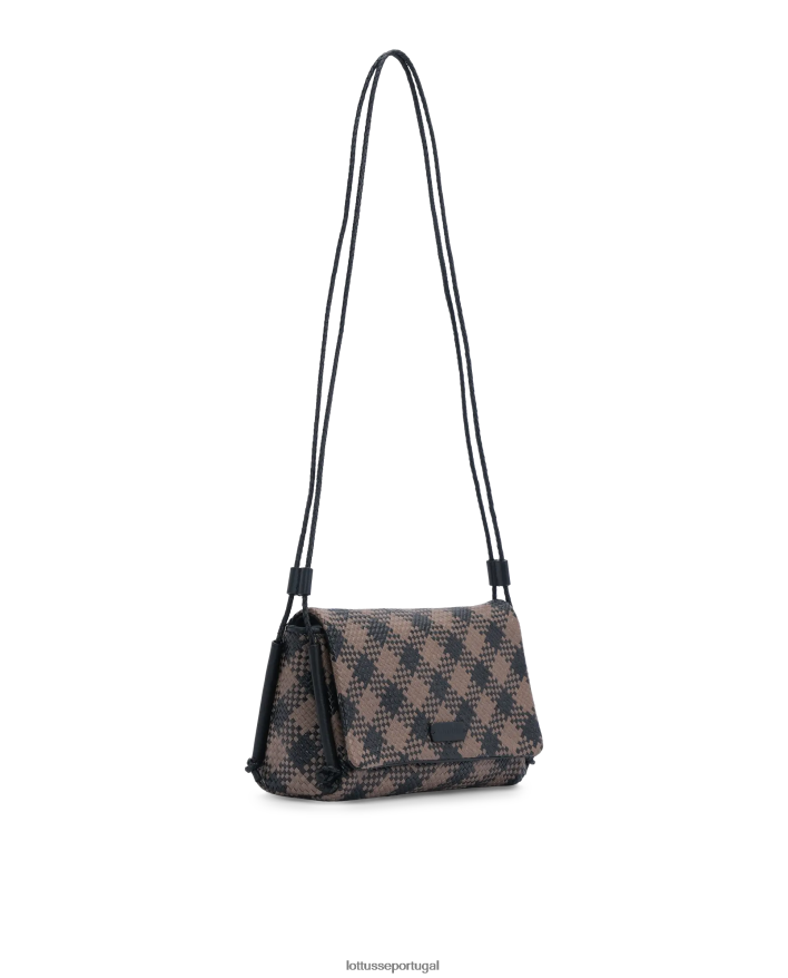 ponto Lottusse mulheres bolsa crossbody de cabra para piquenique multicolorido 86F22T381 acessórios