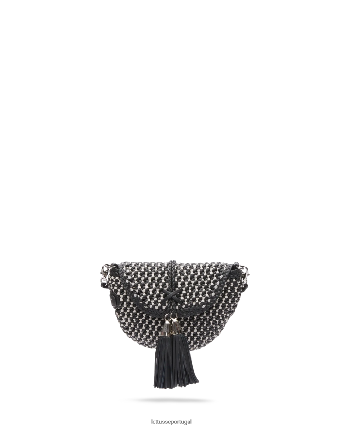 ponto Lottusse mulheres bolsa crossbody macia de cordeiro merino noodbag multicolorido 86F22T339 acessórios