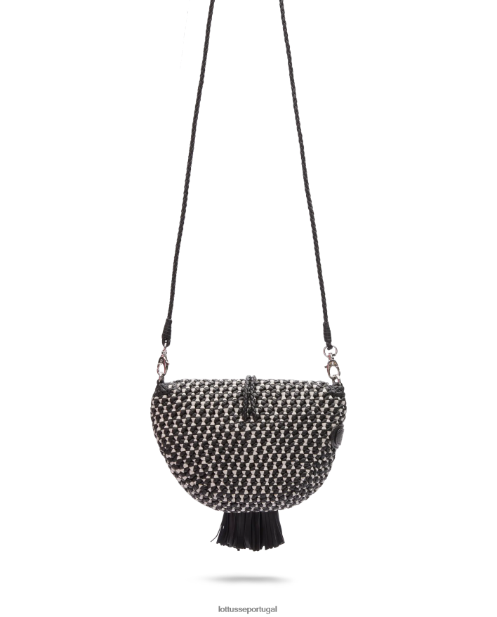 ponto Lottusse mulheres bolsa crossbody macia de cordeiro merino noodbag multicolorido 86F22T339 acessórios