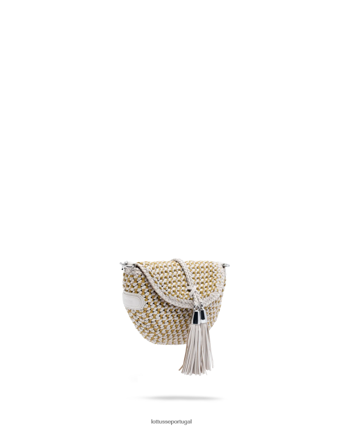 ponto Lottusse mulheres bolsa crossbody macia de cordeiro merino noodbag multicolorido 86F22T341 acessórios