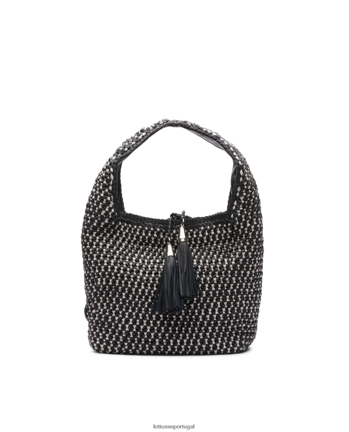 ponto Lottusse mulheres noodbag merino cordeiro macio vagabundo multicolorido 86F22T352 acessórios