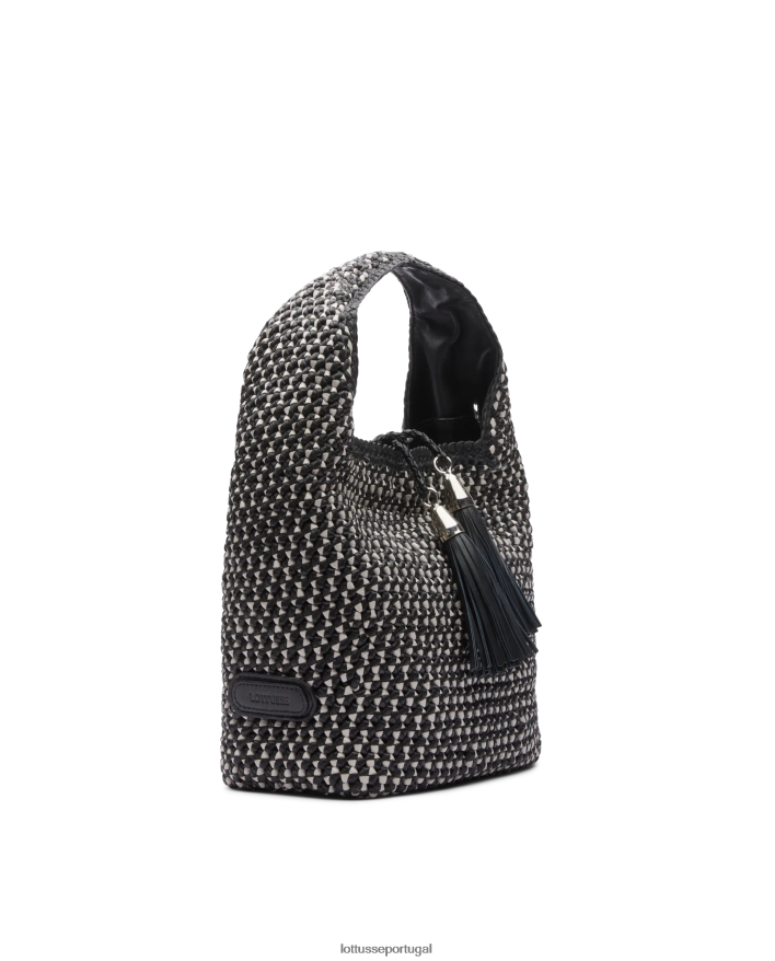 ponto Lottusse mulheres noodbag merino cordeiro macio vagabundo multicolorido 86F22T352 acessórios