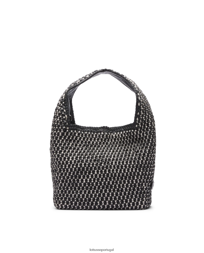 ponto Lottusse mulheres noodbag merino cordeiro macio vagabundo multicolorido 86F22T352 acessórios