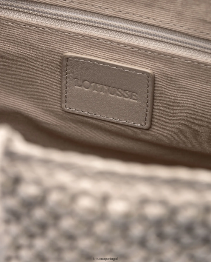 ponto Lottusse mulheres noodbag merino cordeiro macio vagabundo multicolorido 86F22T353 acessórios
