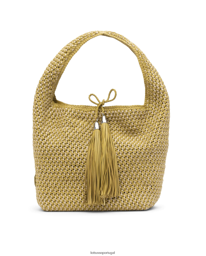 ponto Lottusse mulheres noodbag merino cordeiro macio vagabundo multicolorido 86F22T360 acessórios
