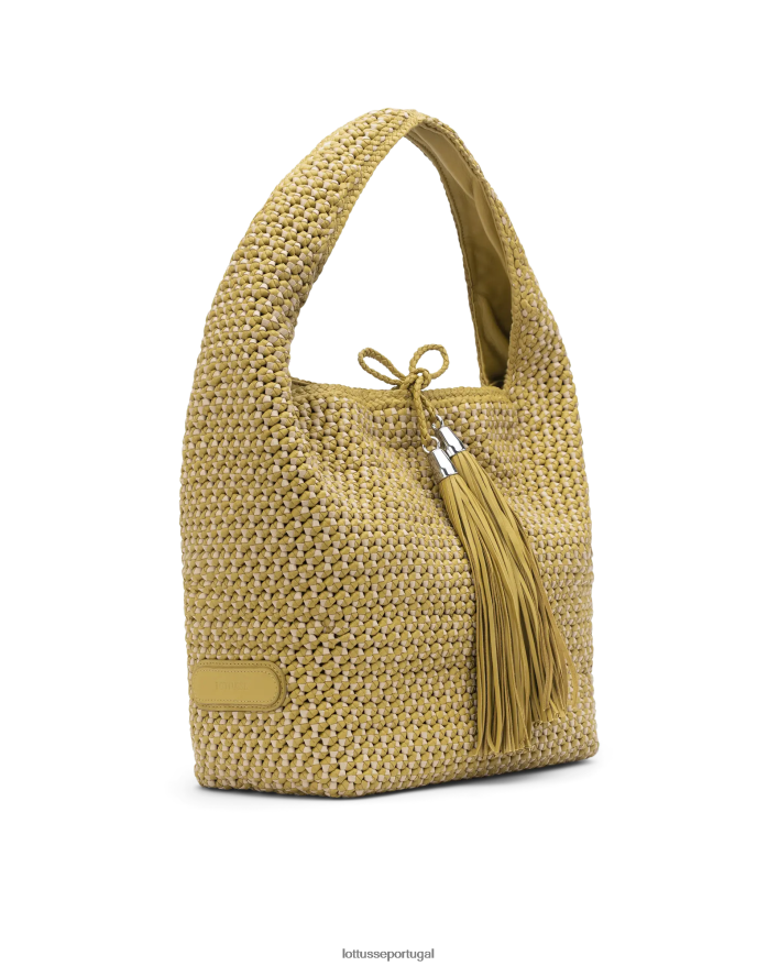 ponto Lottusse mulheres noodbag merino cordeiro macio vagabundo multicolorido 86F22T360 acessórios