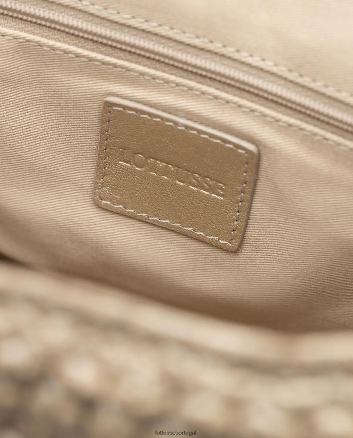 ponto Lottusse mulheres noodbag merino cordeiro macio vagabundo multicolorido 86F22T361 acessórios