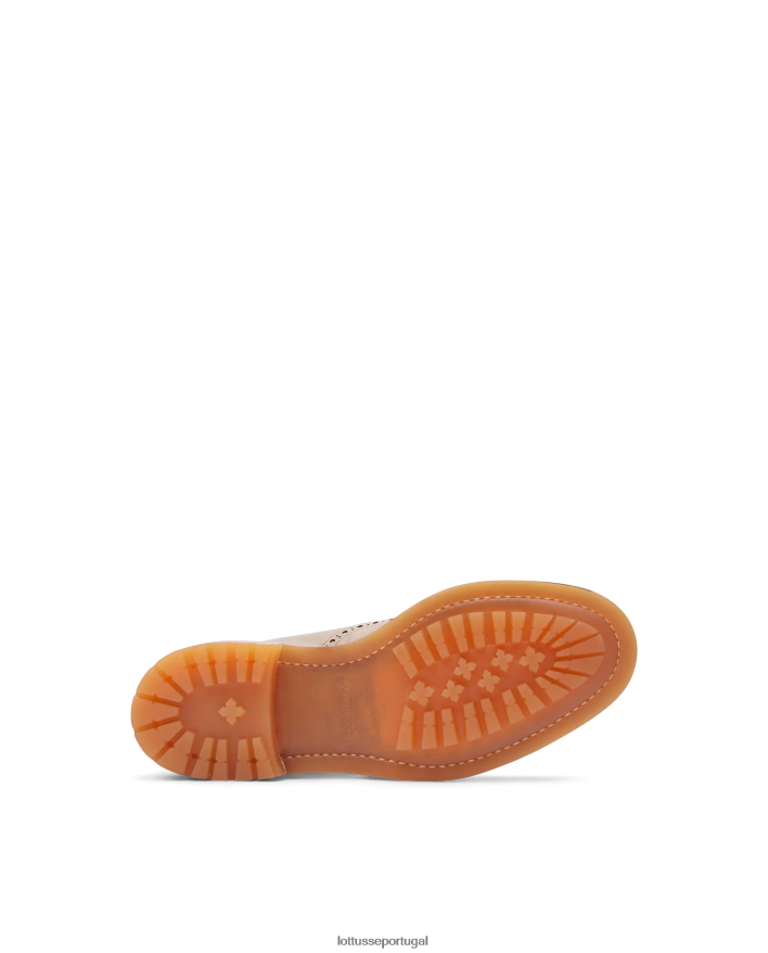 ponto Lottusse mulheres botins walton crust anilina com relevo na panturrilha cinza 86F22T203 calçados