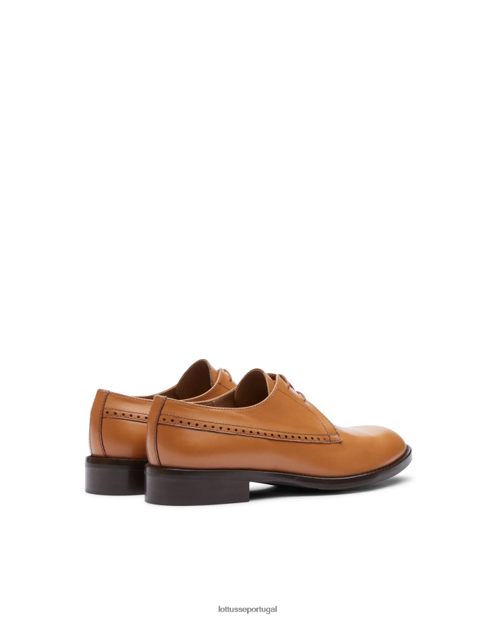 ponto Lottusse mulheres Claire Plain Bezerro Derby marrom 86F22T395 calçados