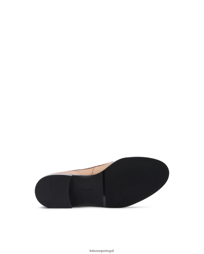 ponto Lottusse mulheres Claire Plain Bezerro Derby marrom 86F22T395 calçados
