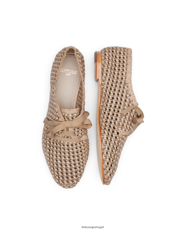 ponto Lottusse mulheres delice de couro de malha de cordeiro delice multicolorido 86F22T295 calçados