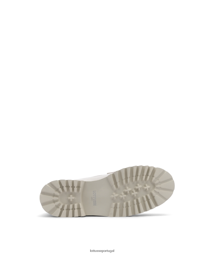 ponto Lottusse mulheres mocassins covent simples cinza 86F22T245 calçados