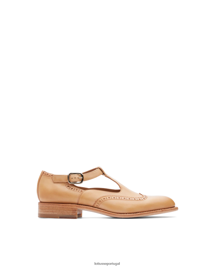 ponto Lottusse mulheres cambridge vacuno crosta anilina monges marrom 86F22T210 calçados