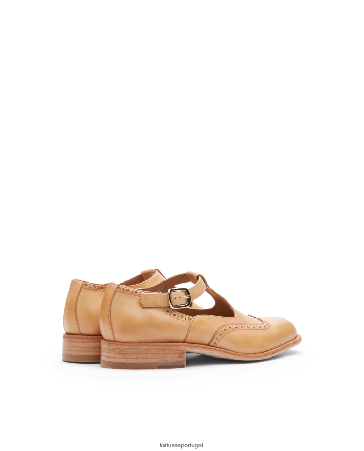 ponto Lottusse mulheres cambridge vacuno crosta anilina monges marrom 86F22T210 calçados