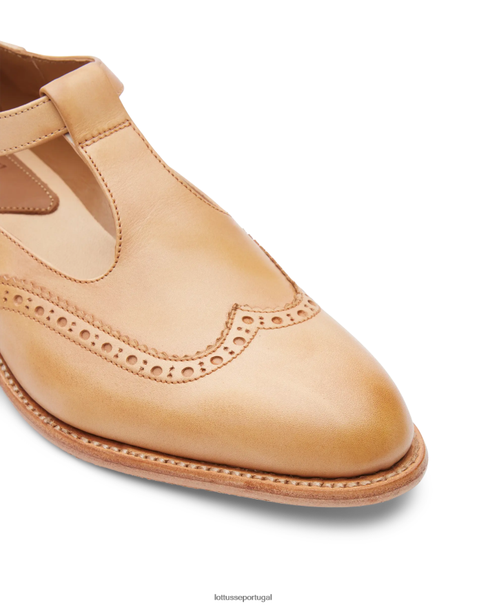 ponto Lottusse mulheres cambridge vacuno crosta anilina monges marrom 86F22T210 calçados