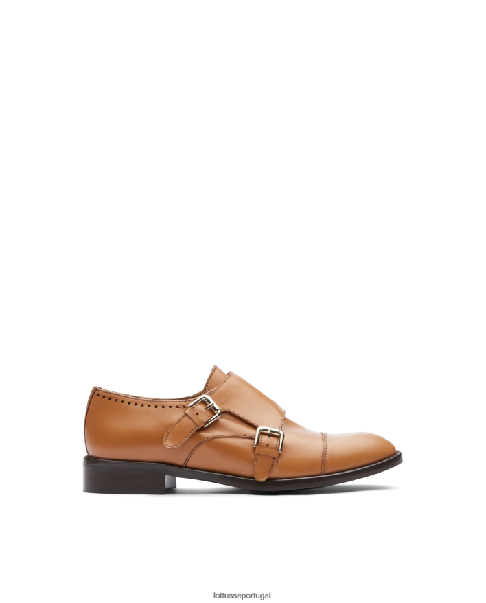 ponto Lottusse mulheres claire simples bezerros monges marrom 86F22T399 calçados