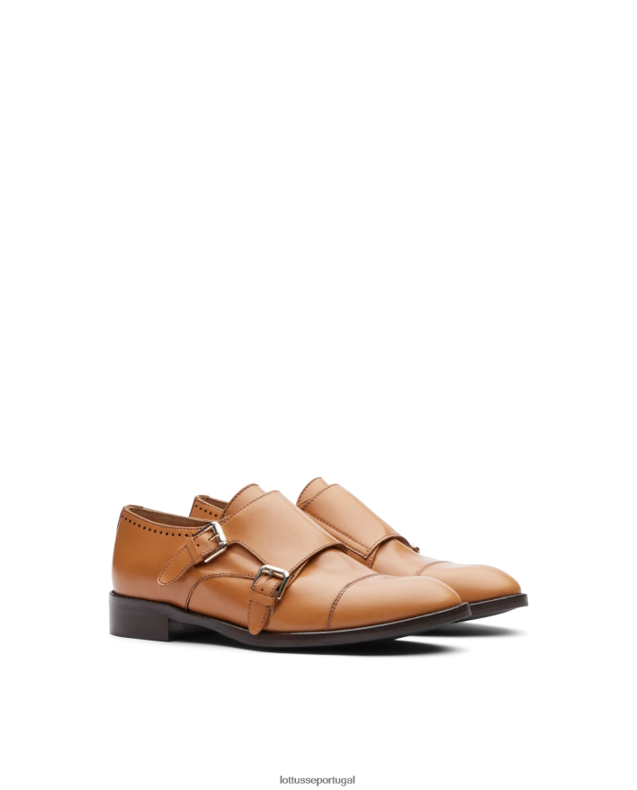 ponto Lottusse mulheres claire simples bezerros monges marrom 86F22T399 calçados